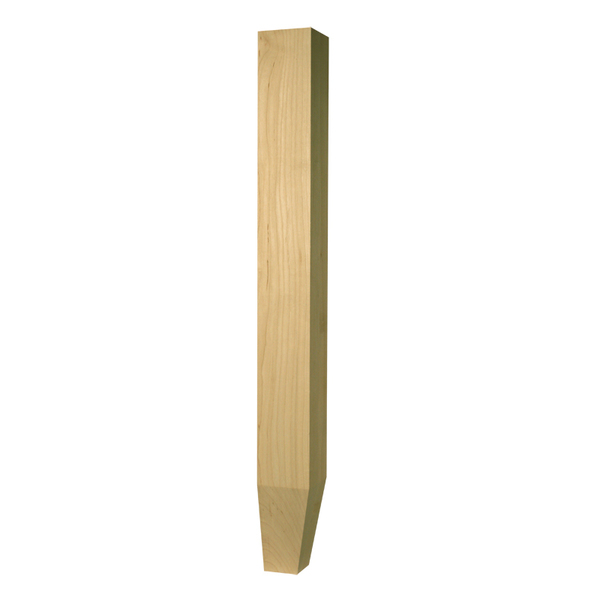 Osborne Wood Products 29 x 3 House of Wood Tapered Leg in Mahogany 1183MH